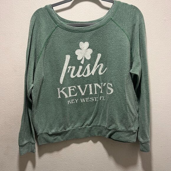 Reserve 84 Women's Sweatshirt Irish Kevin's Size Medium - Picture 1 of 7